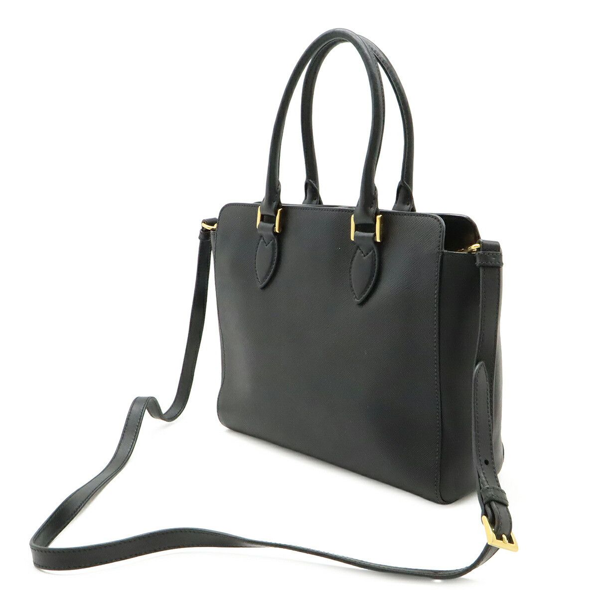 Prada Prada Prada Saffiano 2way bag Leather Shoulder Bag 1BA113 DUTY FREE for USA Size ONE SIZE - 2 Thumbnail