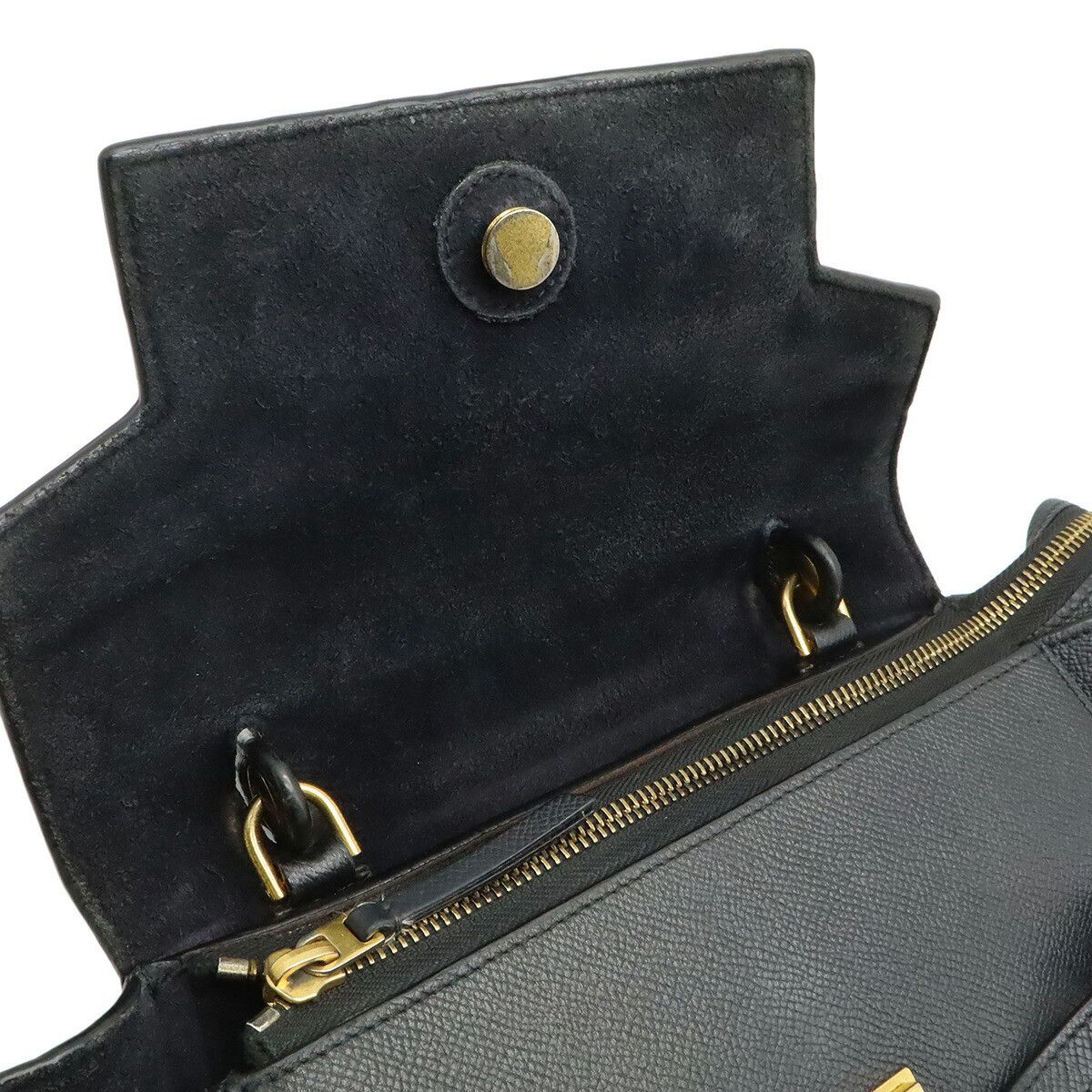 Celine Celine Celine Belt Bag Leather 2way Handbag Leather Handbag 189153 DUTY FREE for USA Size ONE SIZE - 7 Thumbnail