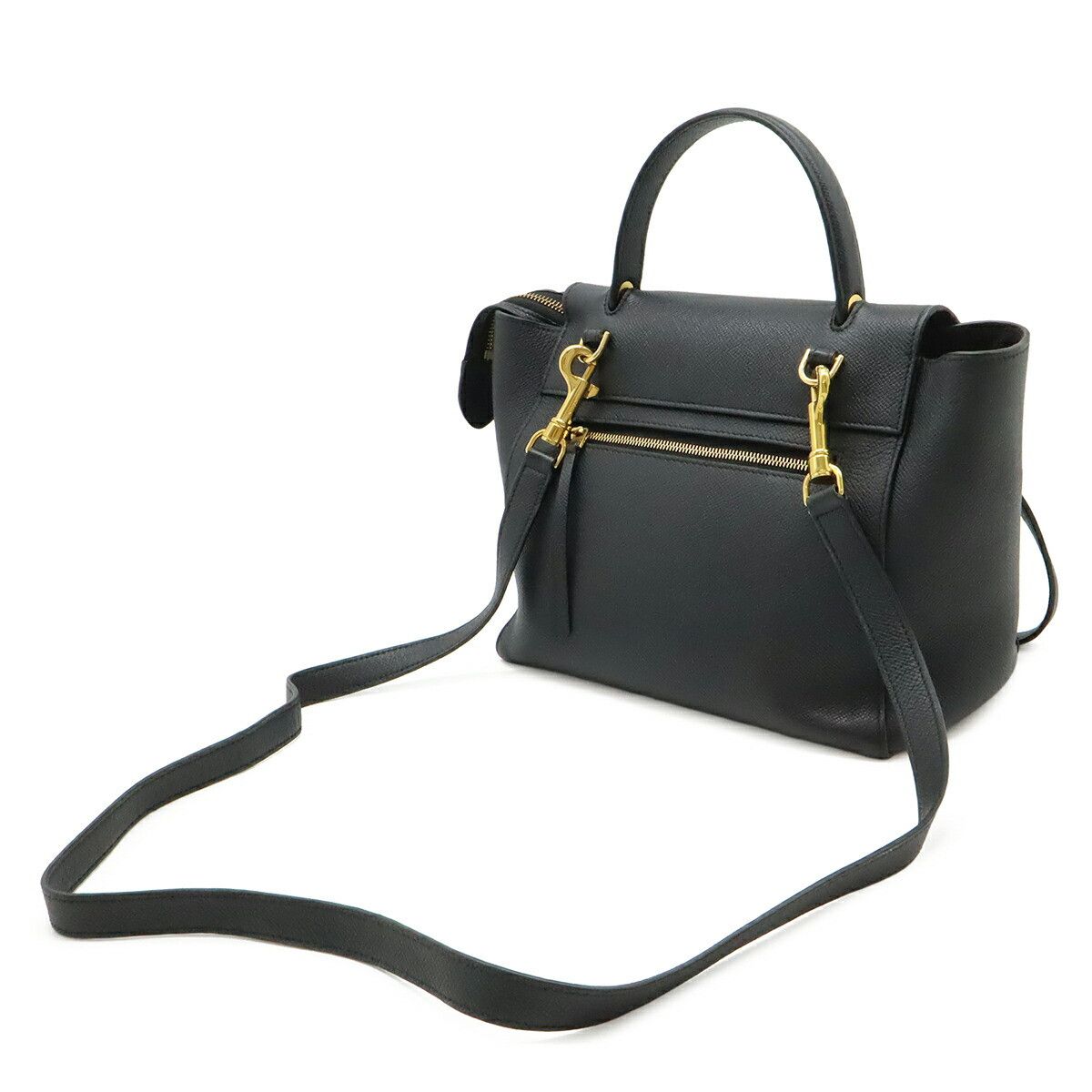 Celine Celine Celine Belt Bag Leather 2way Handbag Leather Handbag 189153 DUTY FREE for USA Size ONE SIZE - 2 Thumbnail