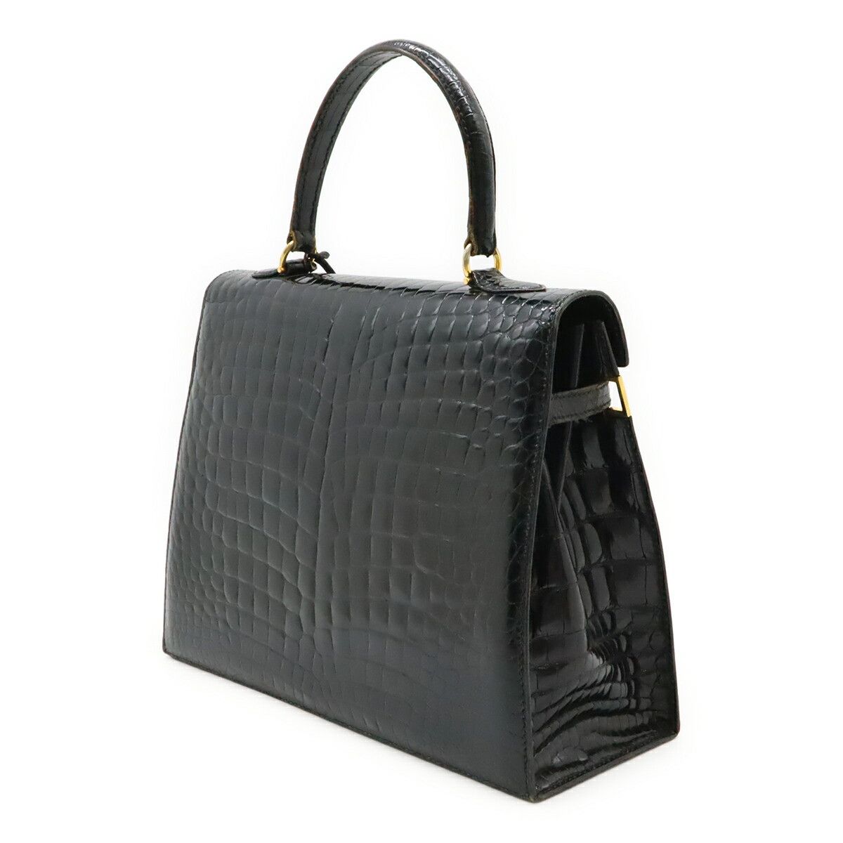 Other Other Morabito Scala28 Crocodile Handbag Leather Handbag DUTY FREE for USA Size ONE SIZE - 2 Thumbnail