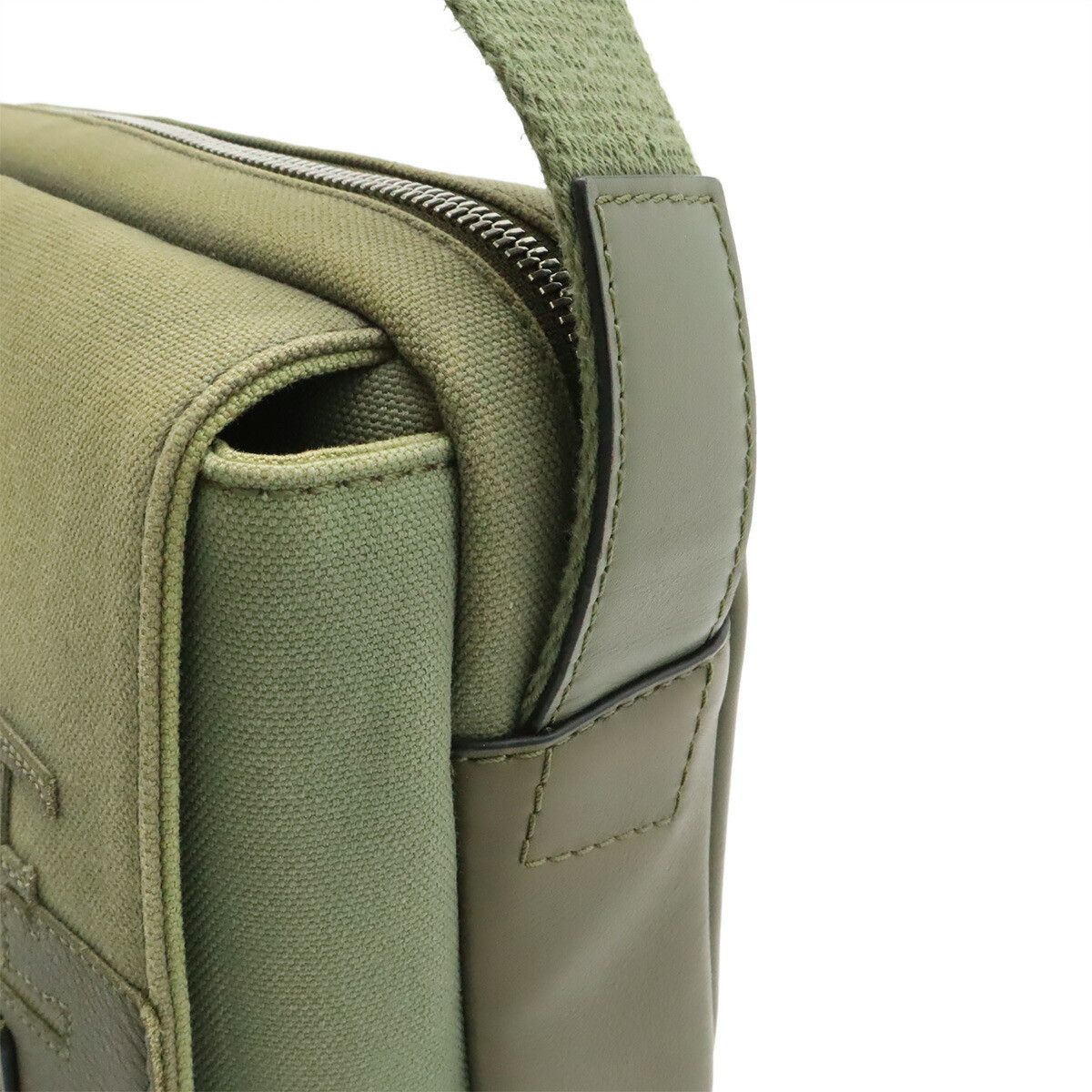 Loewe Loewe Loewe Logo Messenger Bag Textile Shoulder Bag B314A72X01 DUTY FREE for USA Size ONE SIZE - 4 Thumbnail