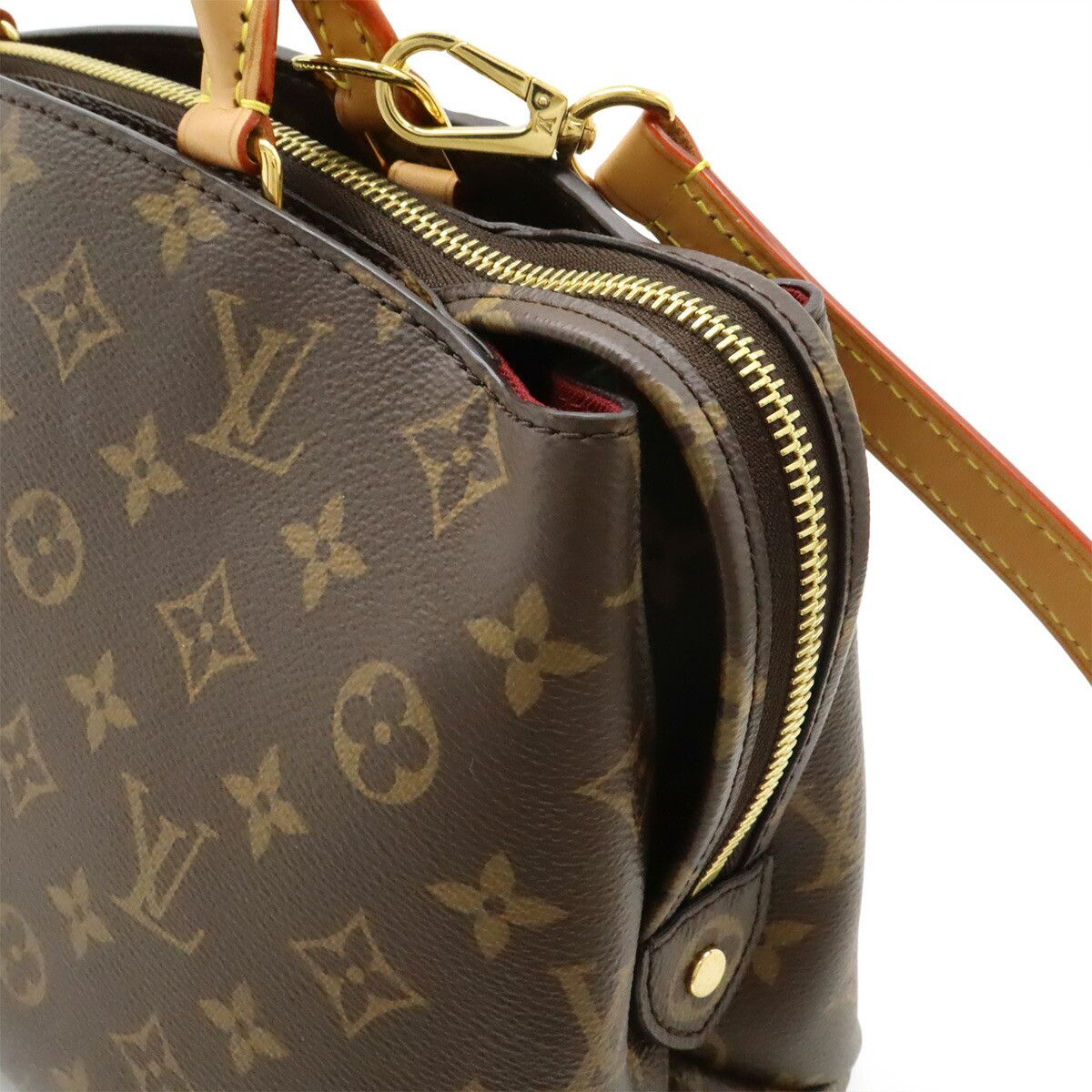 Louis Vuitton Louis Vuitton Louis Vuitton Petit Palais Monogram 2way bag Textile Handbag M45900 DUTY FREE for USA Size ONE SIZE - 4 Thumbnail