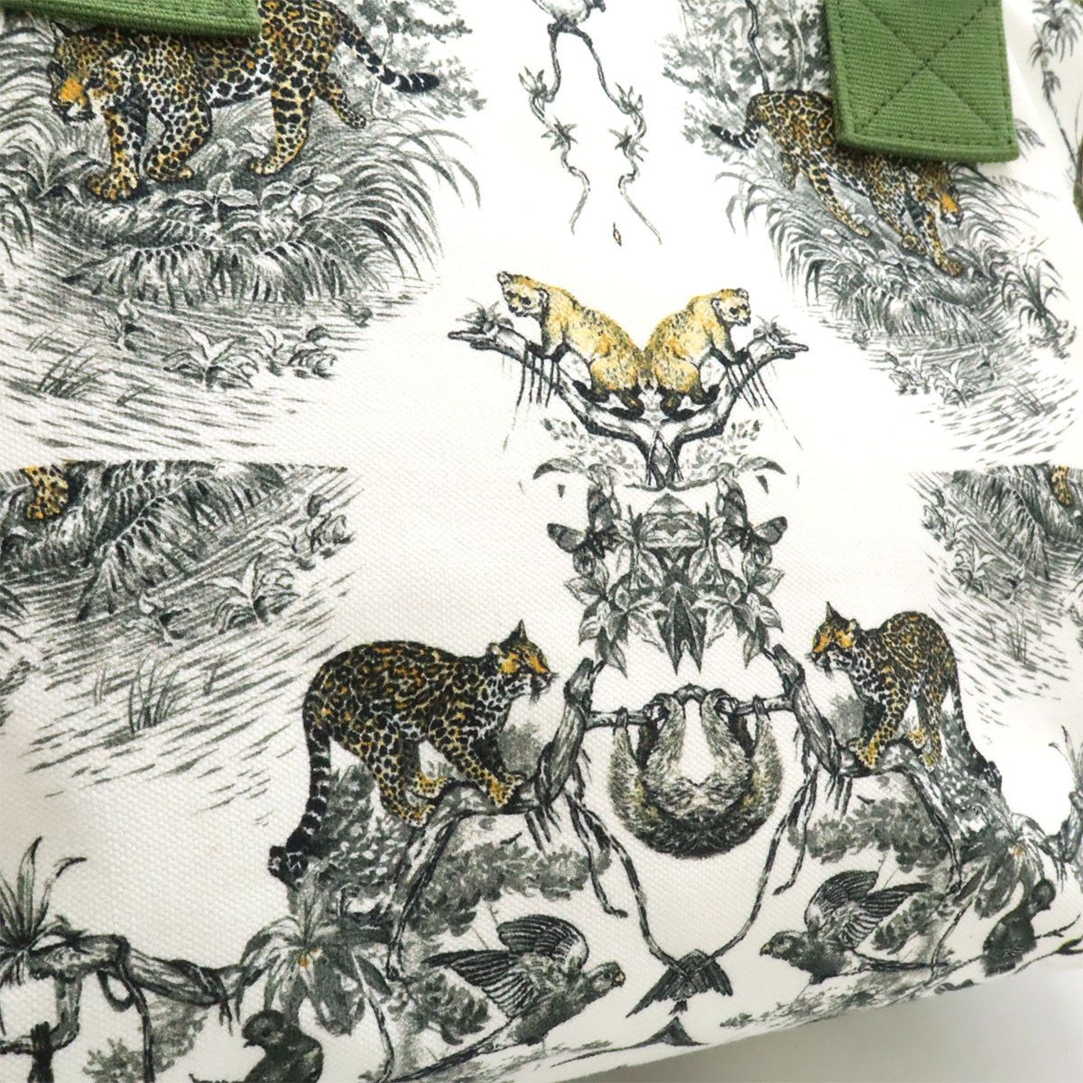 Hermes Hermes Hermes petit h Canvas Tote Bag Textile Tote Bag DUTY FREE for USA Size ONE SIZE - 8 Thumbnail