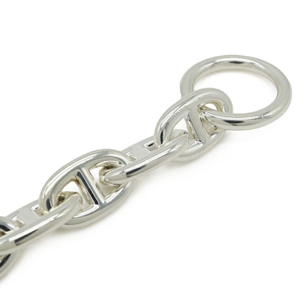 Hermes Hermes Hermes Chaine dAncre MM Silver Bracelet Precious Metal Bracelet DUTY FREE for USA Size ONE SIZE - 4 Thumbnail