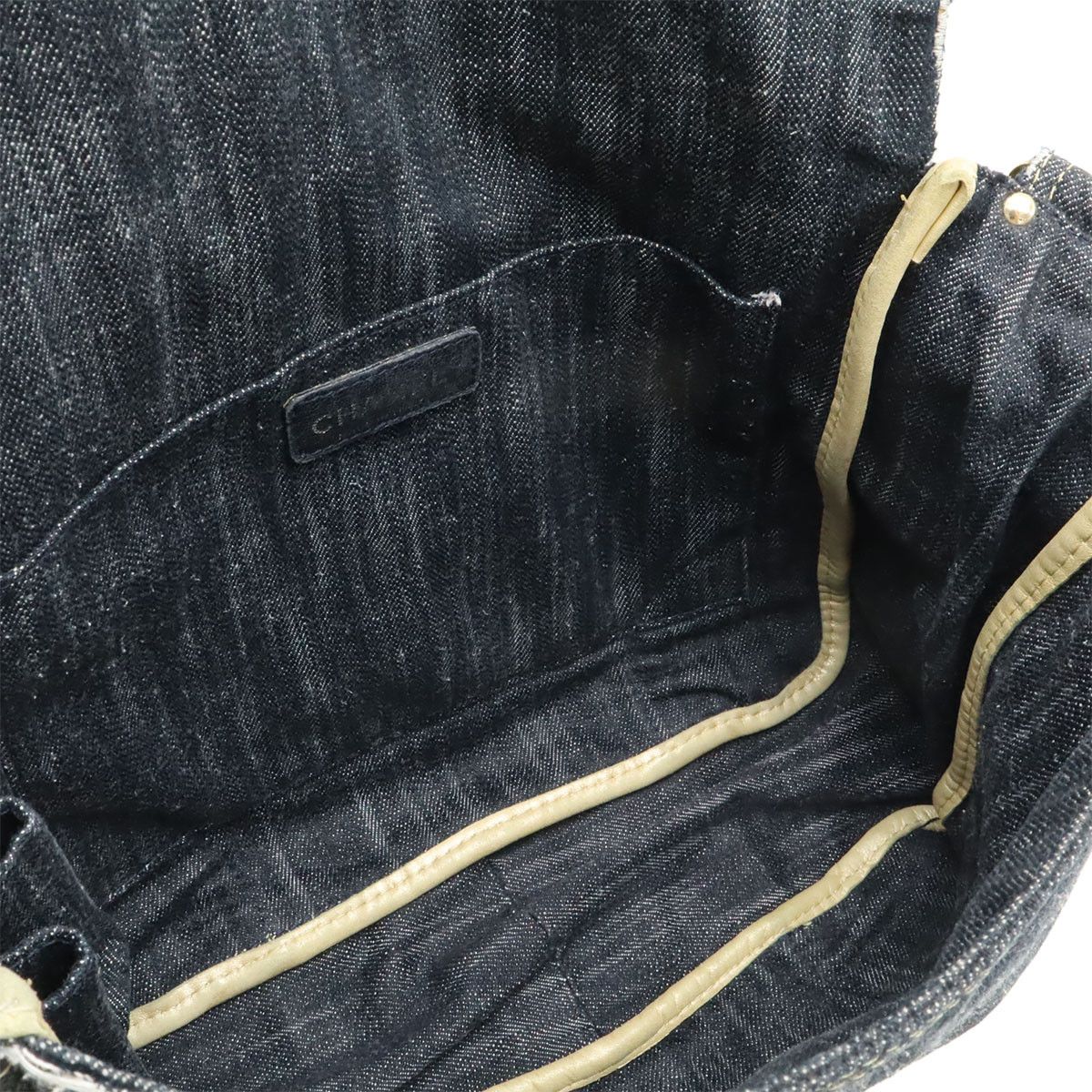 Chanel Chanel Chanel Sparking Denim Shoulder Bag Textile Shoulder Bag A31987 DUTY FREE for USA Size ONE SIZE - 8 Thumbnail