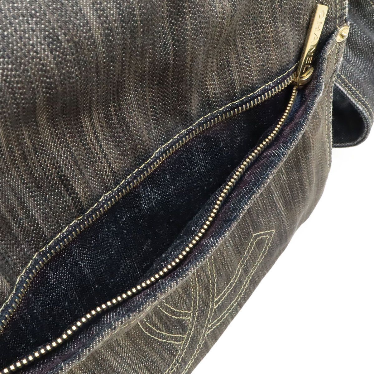 Chanel Chanel Chanel Sparking Denim Shoulder Bag Textile Shoulder Bag A31987 DUTY FREE for USA Size ONE SIZE - 9 Thumbnail