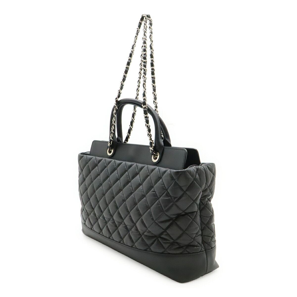 Chanel Chanel Chanel Matelasse Portobello Leather Tote Bag Leather Shoulder Bag A66814 DUTY FREE for USA Size ONE SIZE - 2 Thumbnail