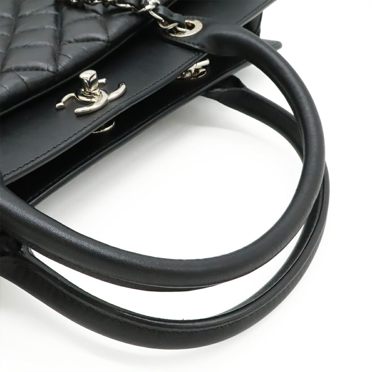 Chanel Chanel Chanel Matelasse Portobello Leather Tote Bag Leather Shoulder Bag A66814 DUTY FREE for USA Size ONE SIZE - 4 Thumbnail