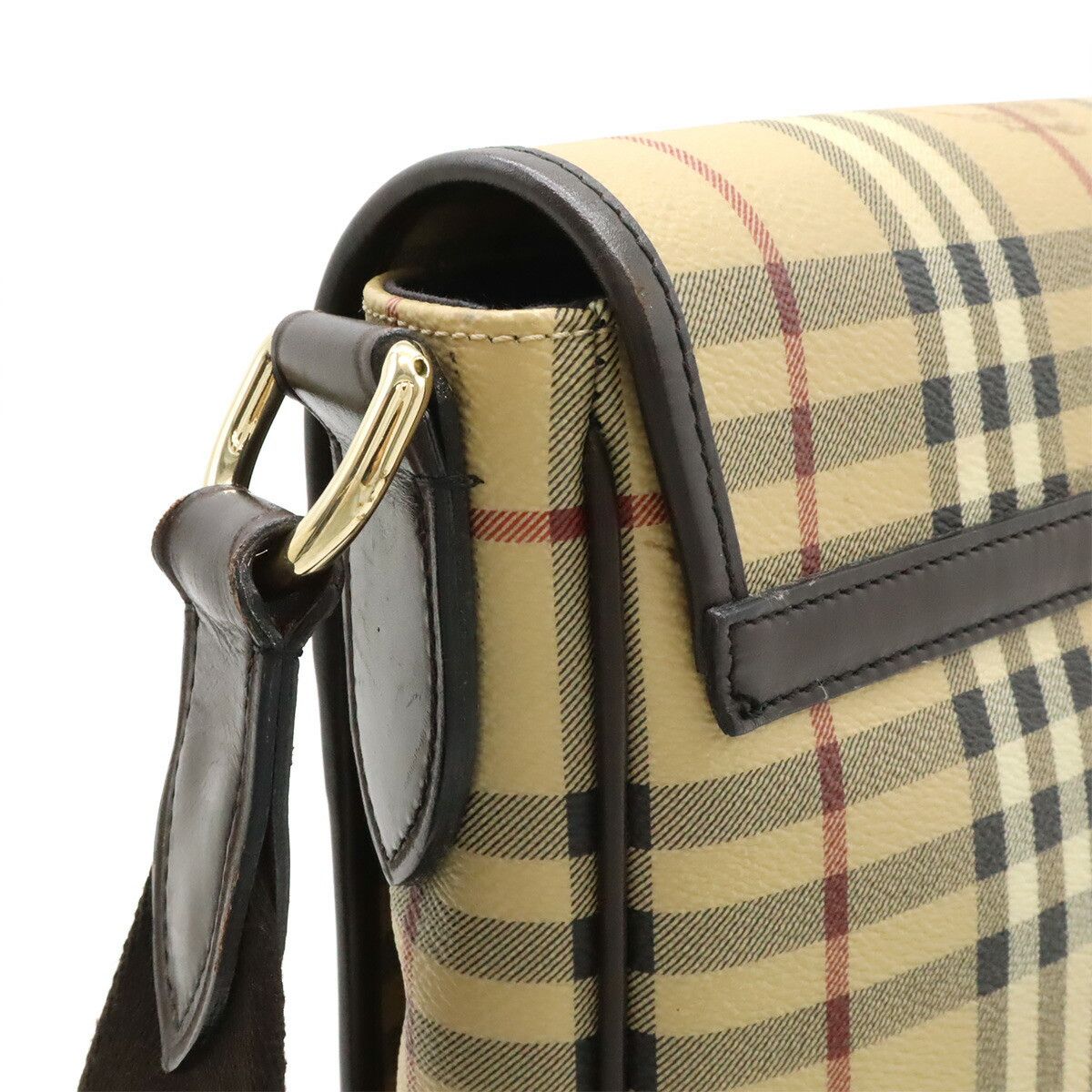Burberry Burberry Burberry PVC Shoulder Bag Textile Crossbody Bag DUTY FREE for USA Size ONE SIZE - 4 Thumbnail