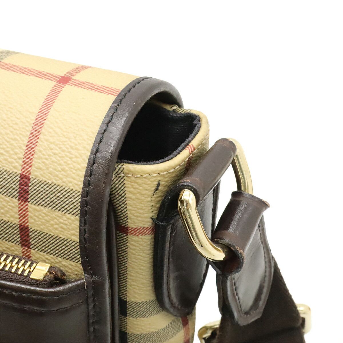 Burberry Burberry Burberry PVC Shoulder Bag Textile Crossbody Bag DUTY FREE for USA Size ONE SIZE - 6 Thumbnail
