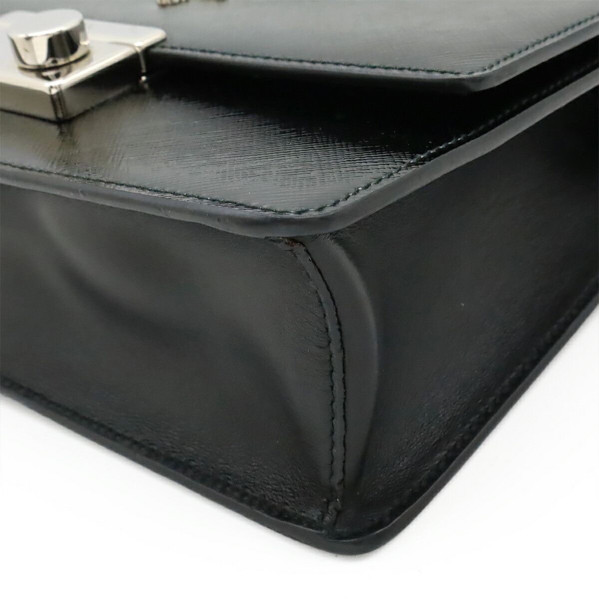 Prada Prada Prada Patent Leather 2way Shoulder Bag Leather Shoulder Bag 1BD162 DUTY FREE for USA Size ONE SIZE - 3 Thumbnail