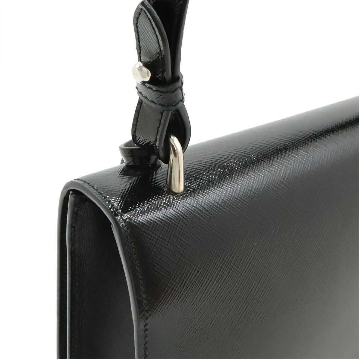 Prada Prada Prada Patent Leather 2way Shoulder Bag Leather Shoulder Bag 1BD162 DUTY FREE for USA Size ONE SIZE - 4 Thumbnail