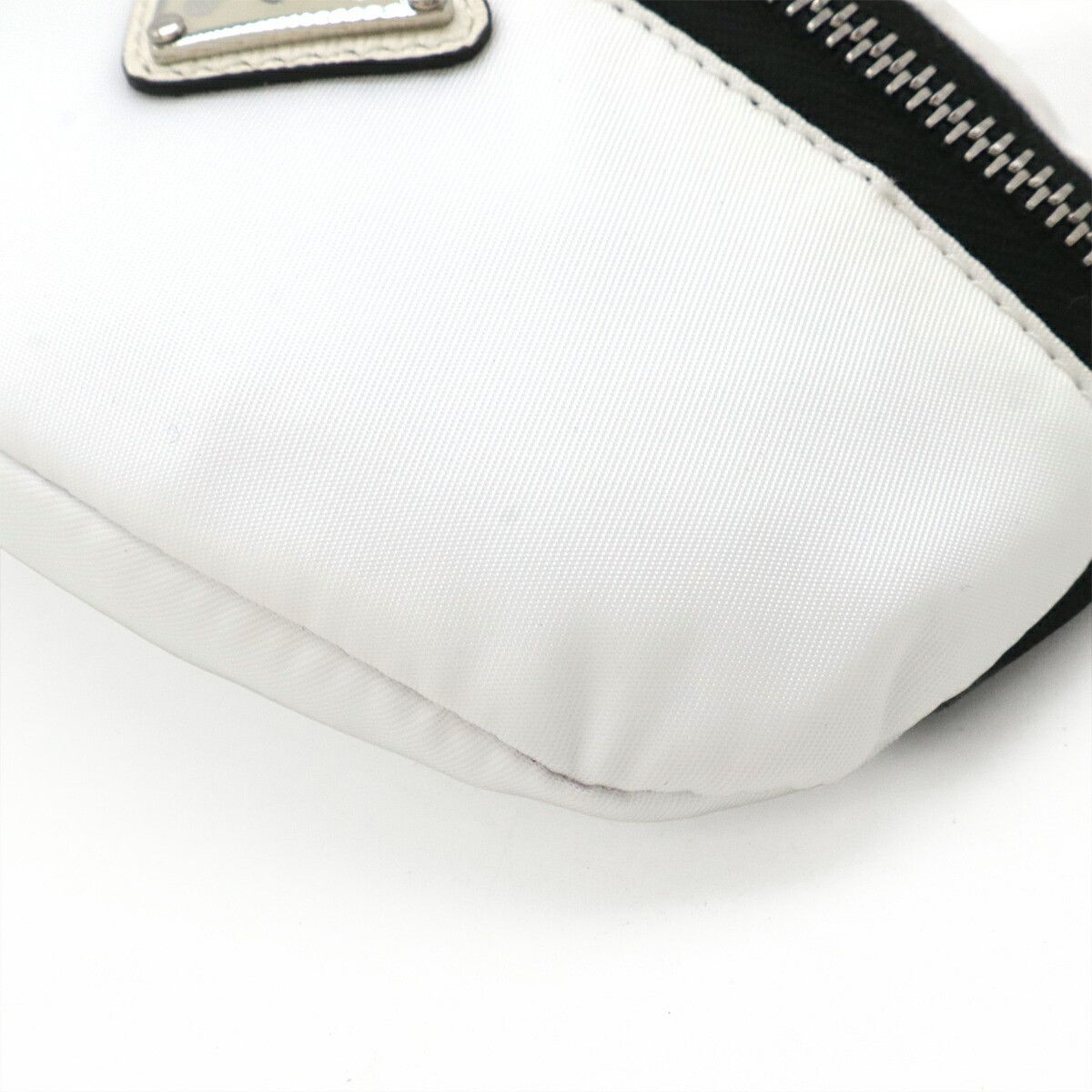 Prada Prada Prada Nylon Leather Wrist Pouch Textile Charm 1TT095 DUTY FREE for USA Size ONE SIZE - 3 Thumbnail