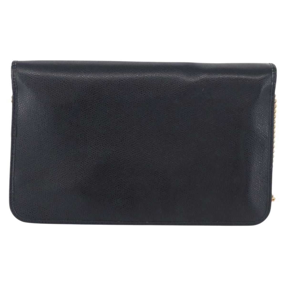 Dior Christian Dior Vintage Chain Flap Leather Size ONE SIZE - 2 Thumbnail
