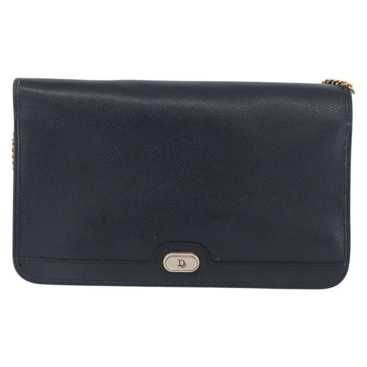 Dior Christian Dior Vintage Chain Flap Leather Size ONE SIZE - 18 Thumbnail