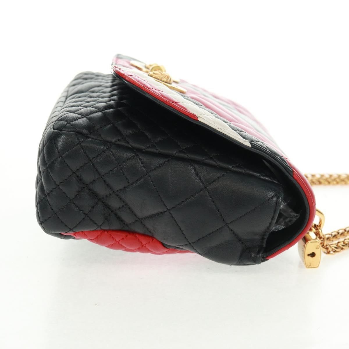 Versace Versace Medusa Padlock Icon Top Handle Quilted Leather Size ONE SIZE - 4 Thumbnail