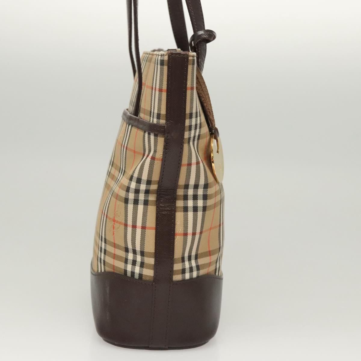 Burberry Burberry Nova check Canvas and Leather Size ONE SIZE - 4 Thumbnail