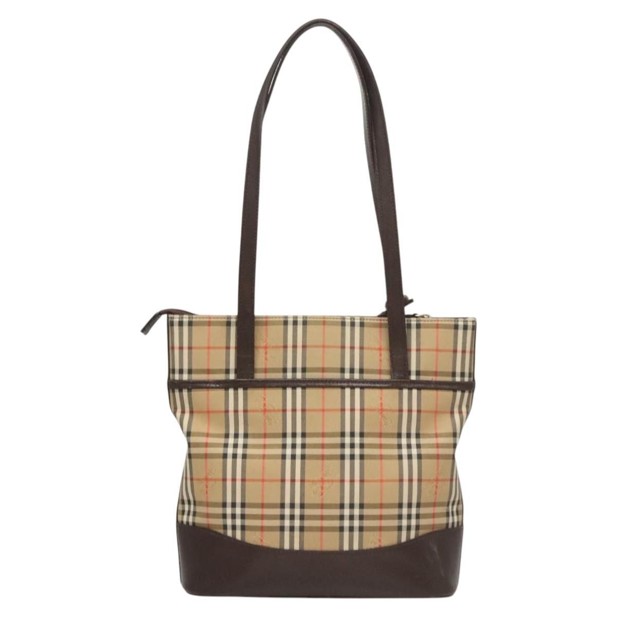 Burberry Burberry Nova check Canvas and Leather Size ONE SIZE - 2 Thumbnail