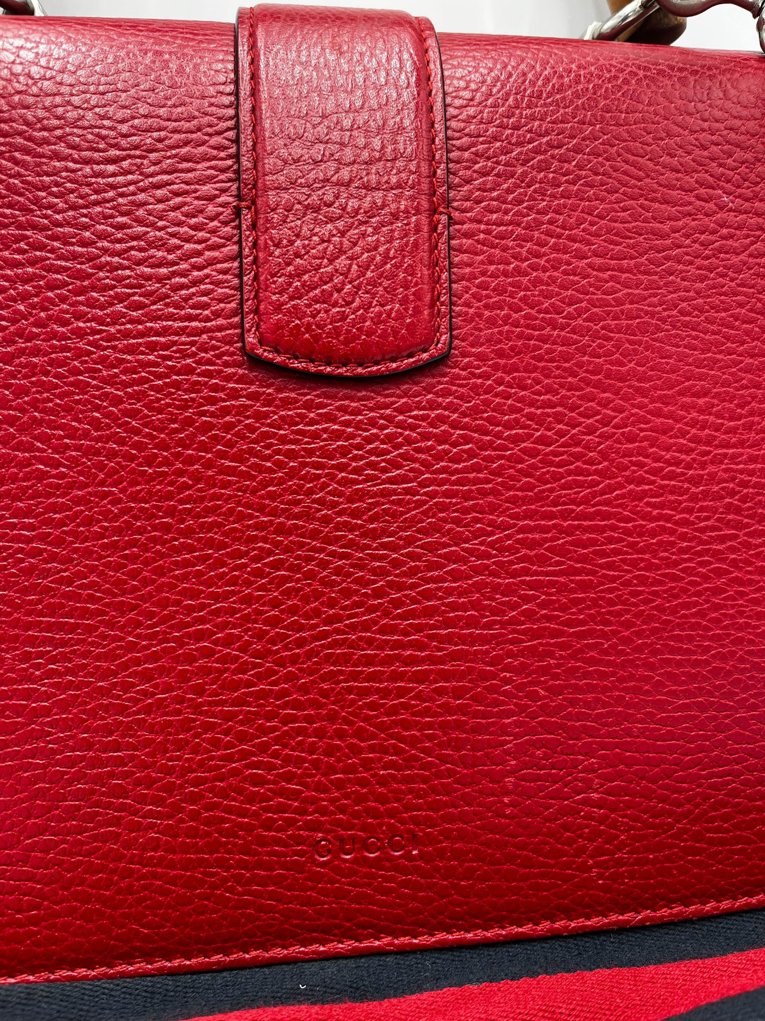 Gucci Gucci Dionysus Bamboo Top Handle Bag Leather Size ONE SIZE - 13 Thumbnail