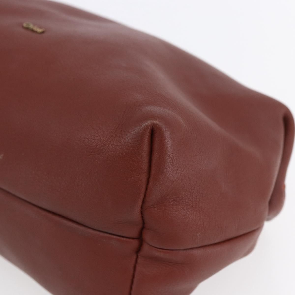 Chloe Chloe Zip Clutch Leather Size ONE SIZE - 8 Thumbnail