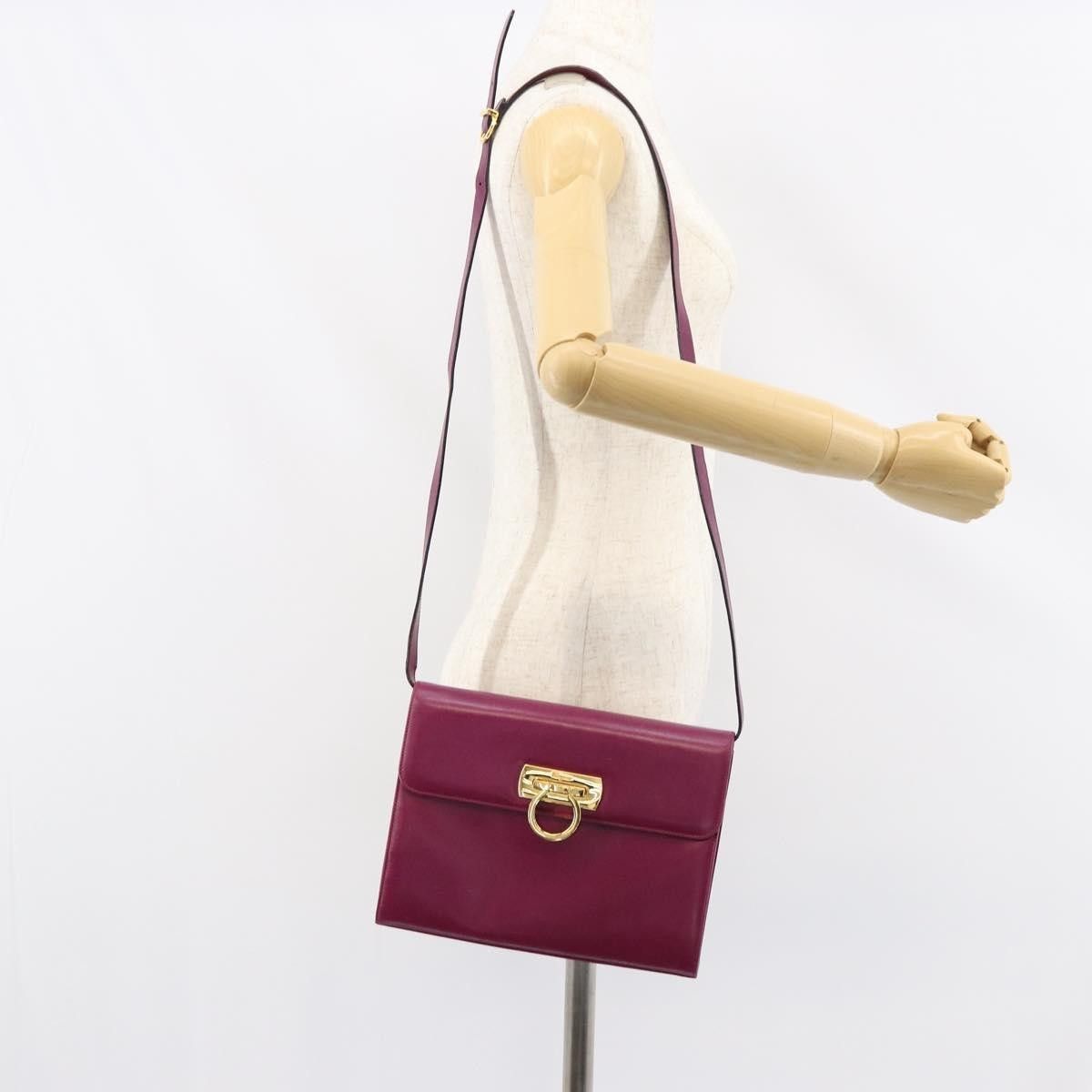 Salvatore Ferragamo Salvatore Ferragamo Gancini Leather Size ONE SIZE - 13 Thumbnail