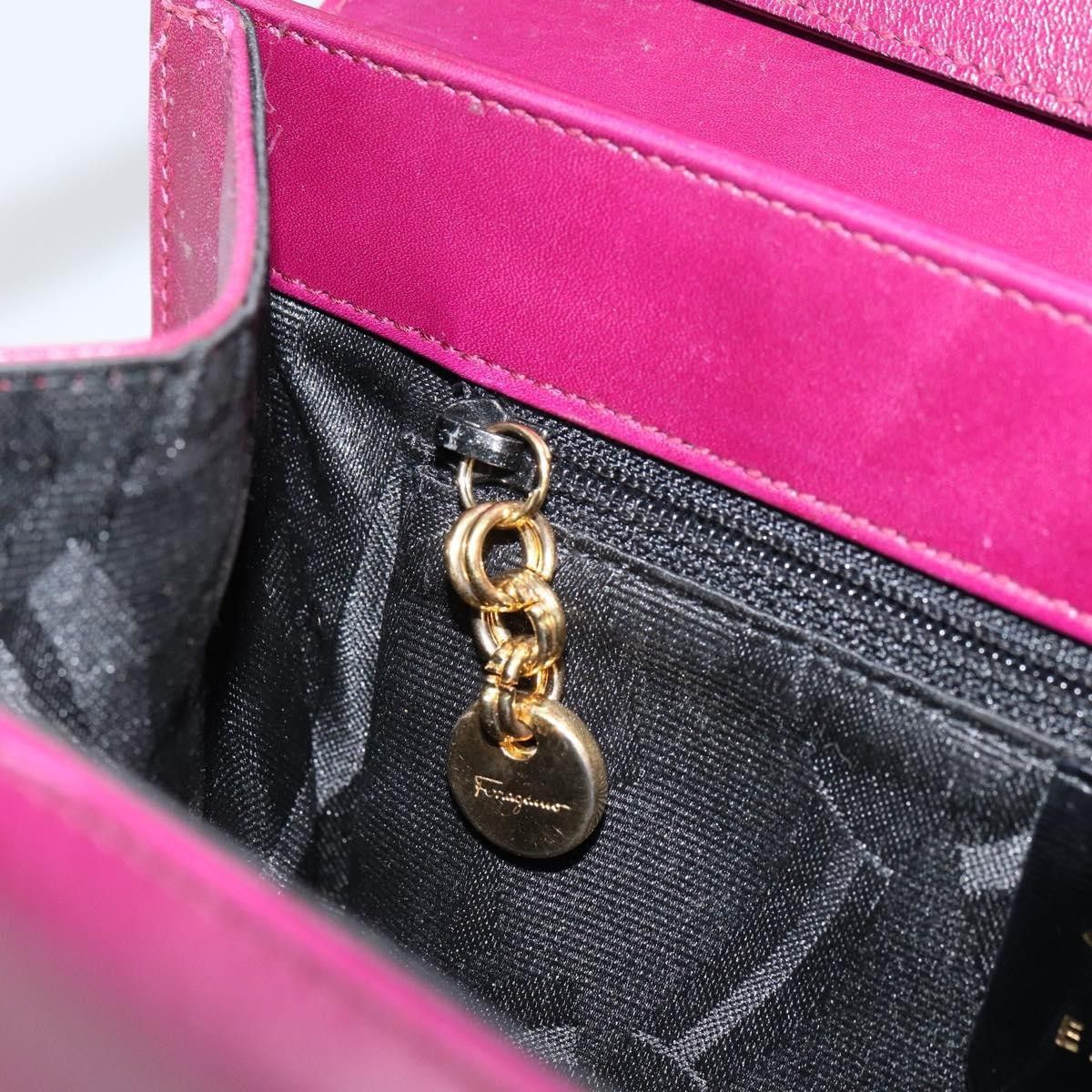 Salvatore Ferragamo Salvatore Ferragamo Gancini Leather Size ONE SIZE - 21 Thumbnail