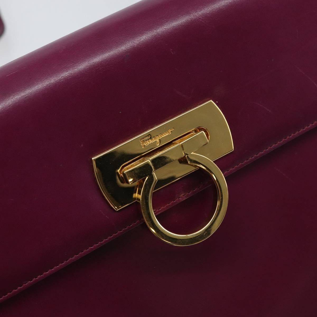 Salvatore Ferragamo Salvatore Ferragamo Gancini Leather Size ONE SIZE - 12 Thumbnail