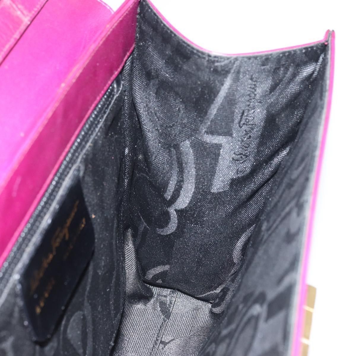 Salvatore Ferragamo Salvatore Ferragamo Gancini Leather Size ONE SIZE - 19 Thumbnail