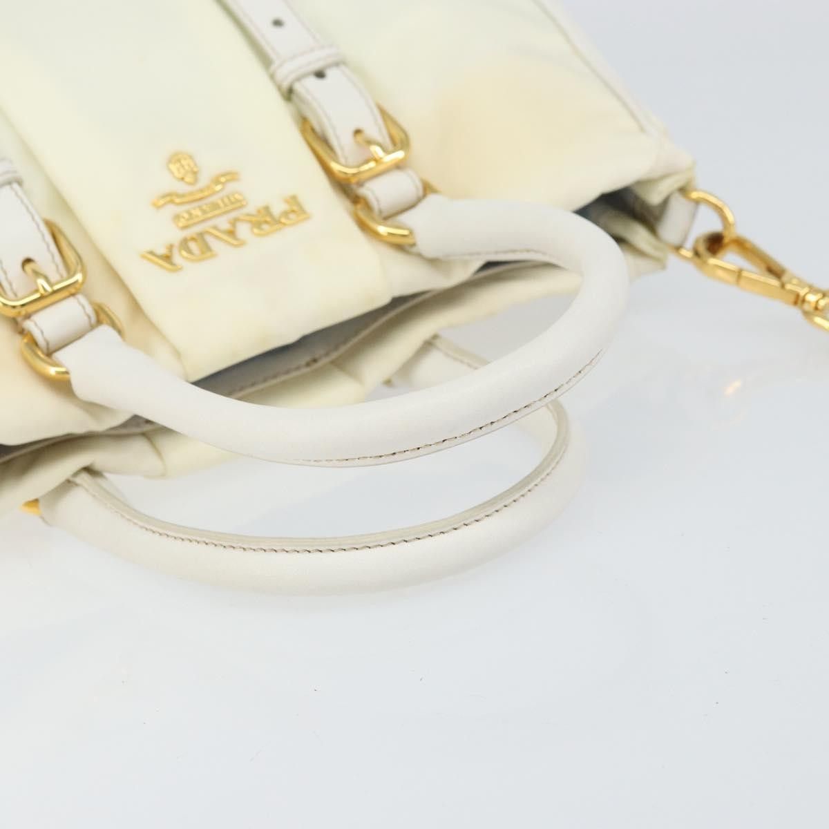Prada Prada Vintage Tote Tessuto with Leather Size ONE SIZE - 7 Thumbnail