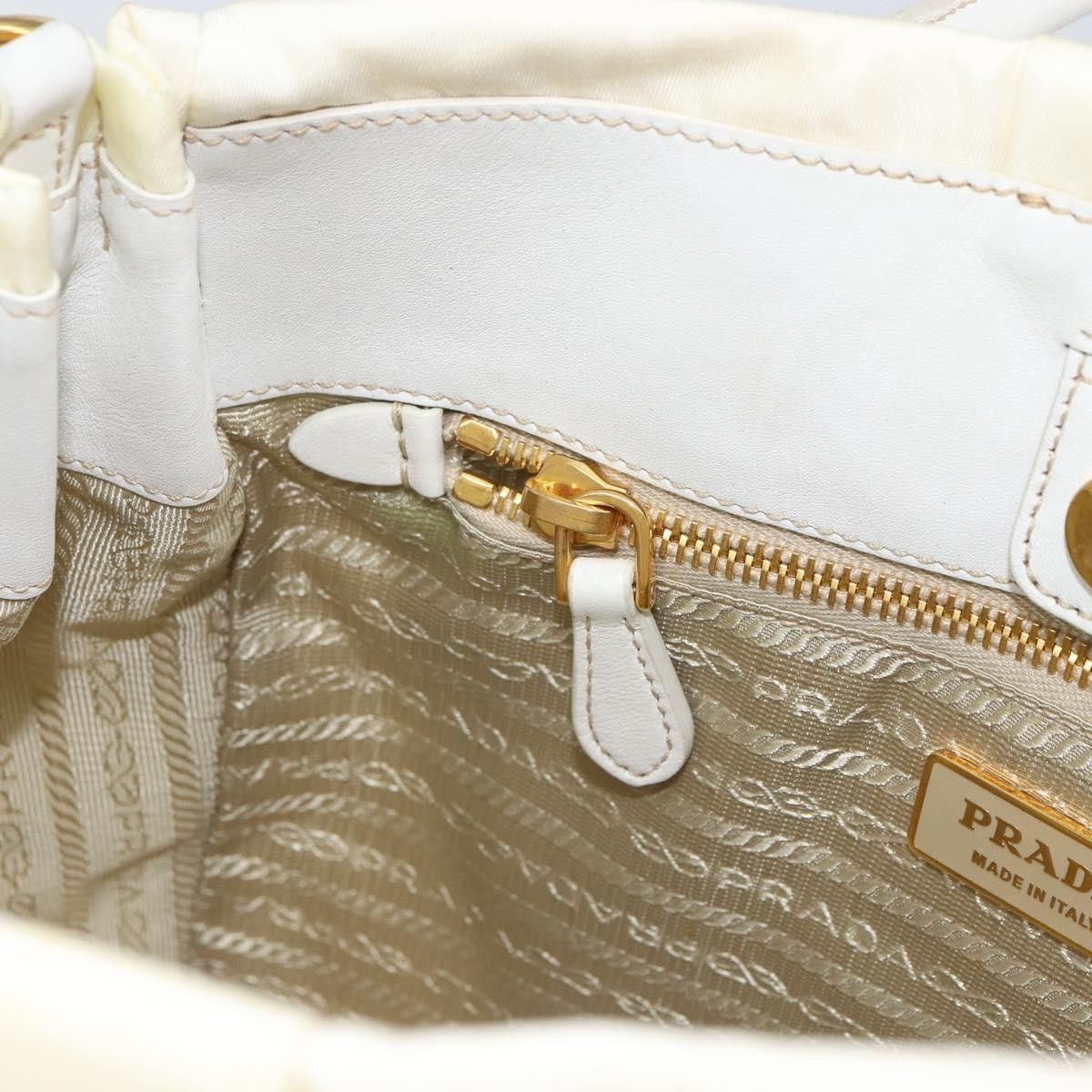 Prada Prada Vintage Tote Tessuto with Leather Size ONE SIZE - 21 Thumbnail