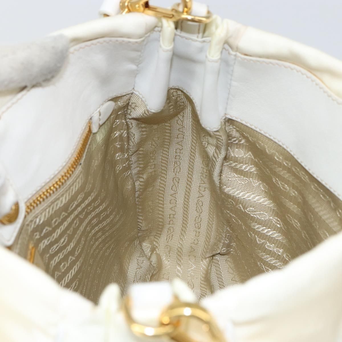 Prada Prada Vintage Tote Tessuto with Leather Size ONE SIZE - 19 Thumbnail