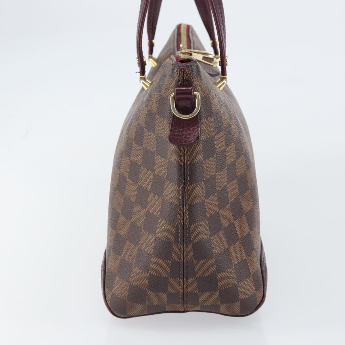 Louis Vuitton Louis Vuitton Hyde Park Handbag Damier with Leather Size ONE SIZE - 3 Thumbnail