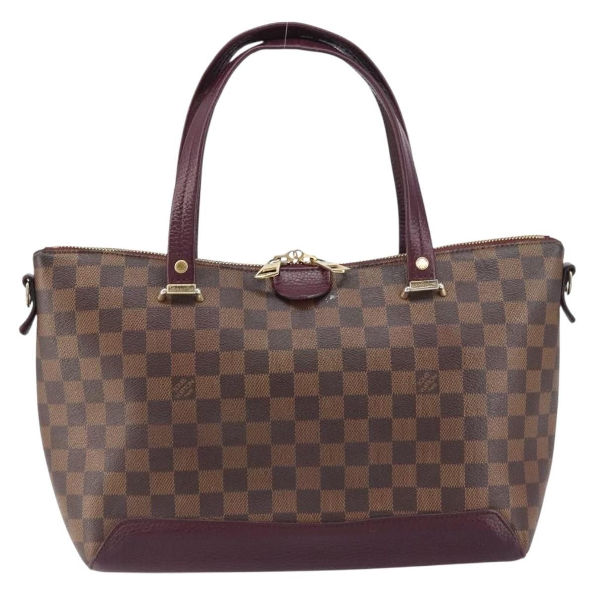 Louis Vuitton Louis Vuitton Hyde Park Handbag Damier with Leather Size ONE SIZE - 22 Thumbnail