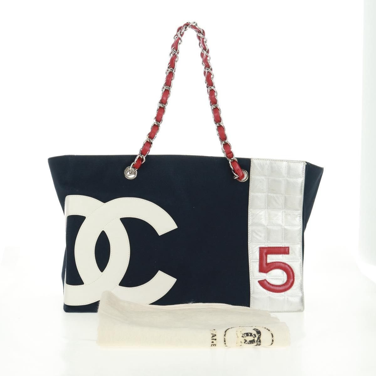 Chanel Chanel No.5 Tote Canvas and Leather Size ONE SIZE - 14 Thumbnail