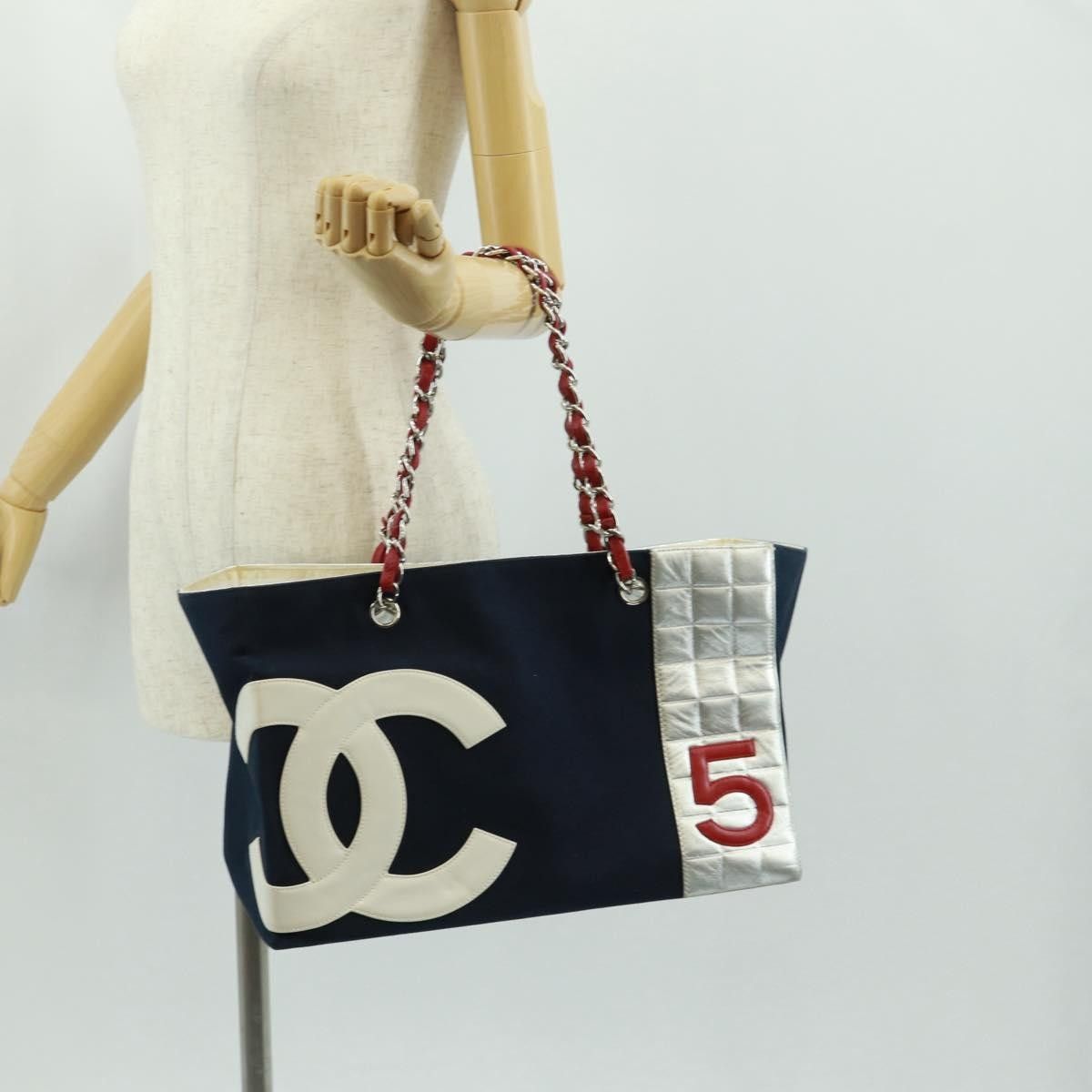 Chanel Chanel No.5 Tote Canvas and Leather Size ONE SIZE - 15 Thumbnail