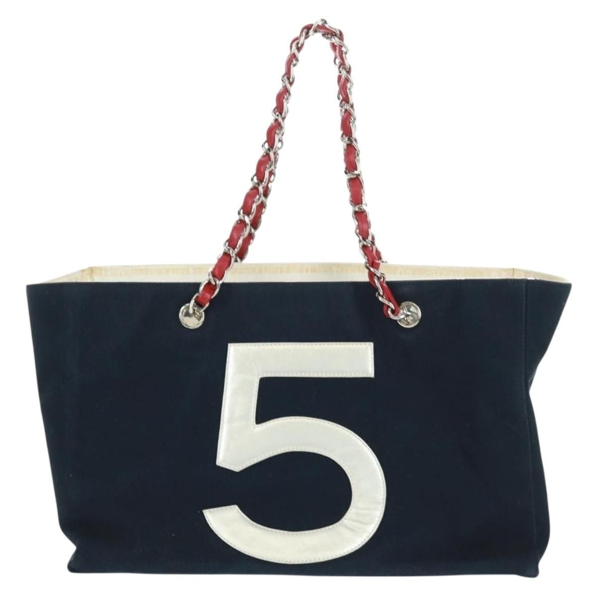 Chanel Chanel No.5 Tote Canvas and Leather Size ONE SIZE - 2 Thumbnail