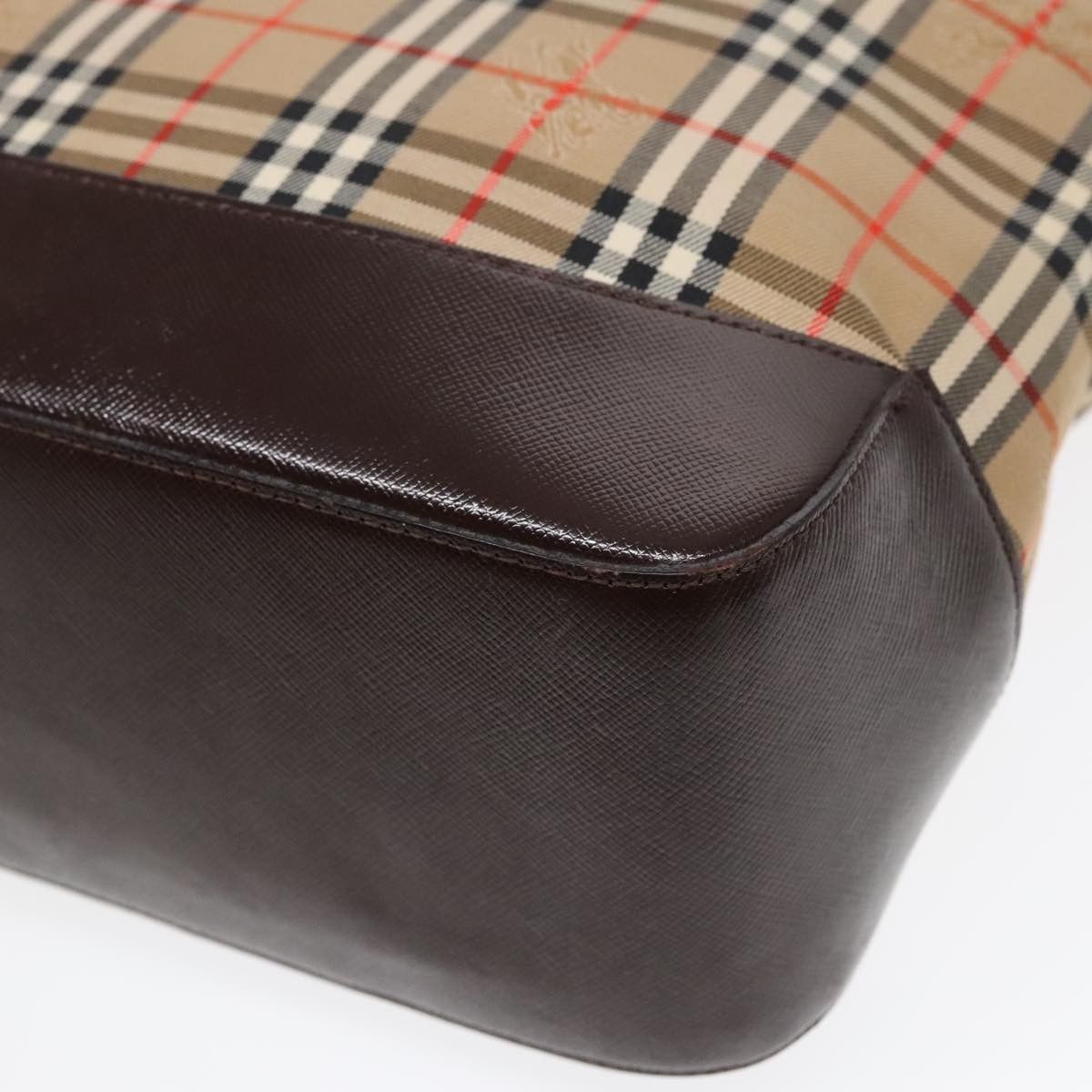 Burberry Burberry Nova Check Tote Canvas and Leather Size ONE SIZE - 10 Thumbnail