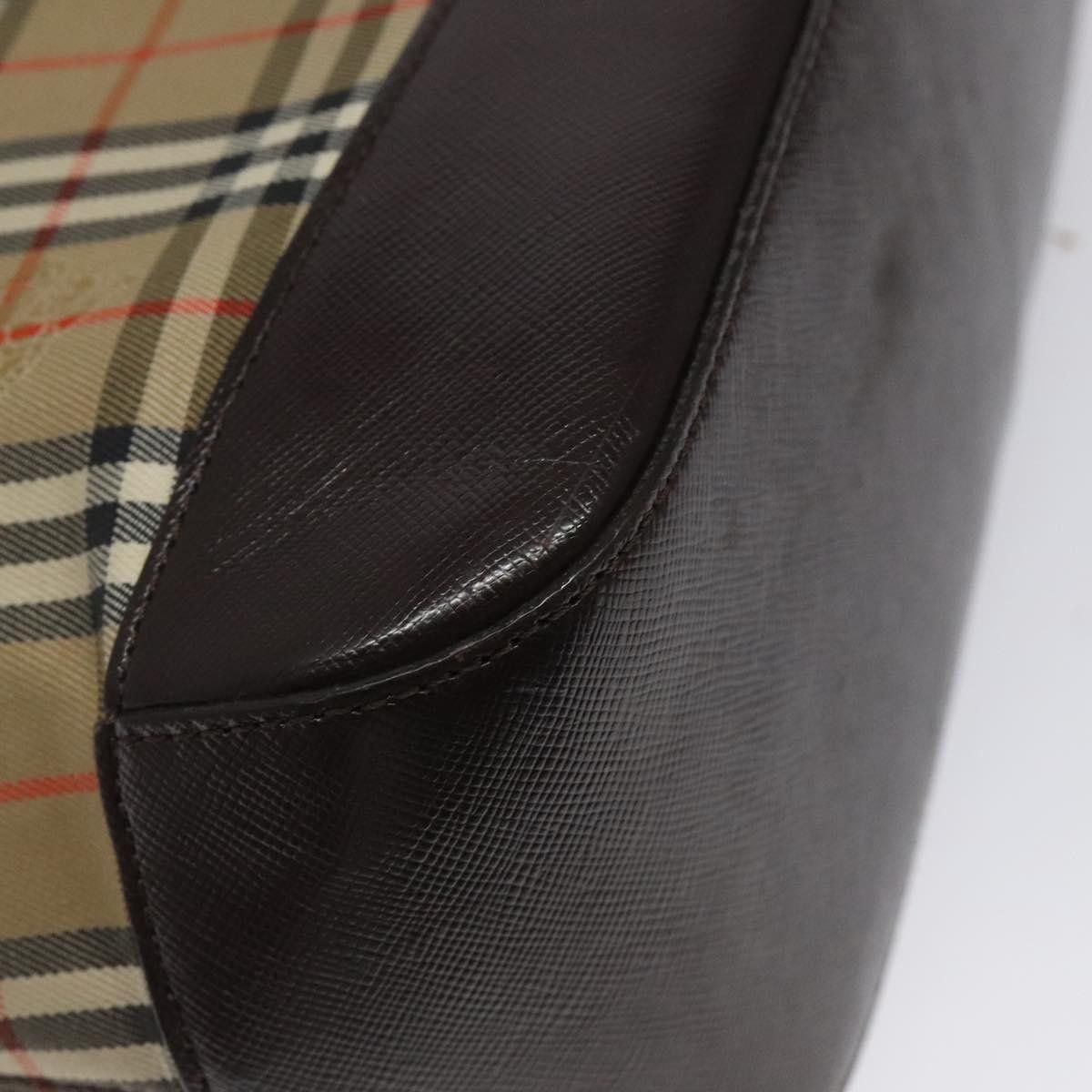 Burberry Burberry Nova Check Handbag Nova Check Canvas and leather Size ONE SIZE - 9 Thumbnail