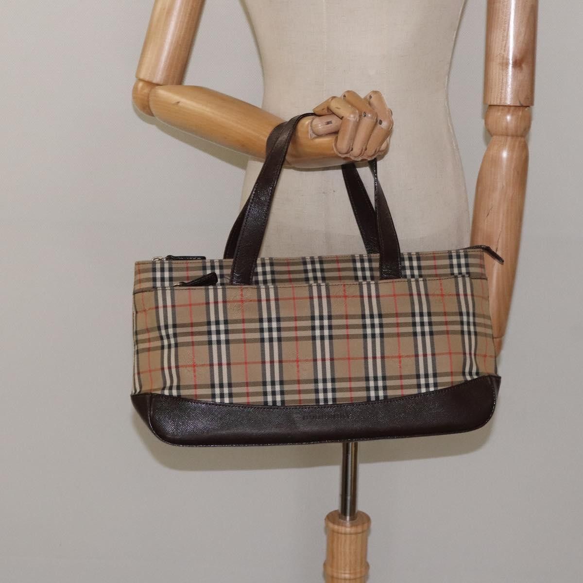 Burberry Burberry Nova Check Handbag Nova Check Canvas and leather Size ONE SIZE - 12 Thumbnail
