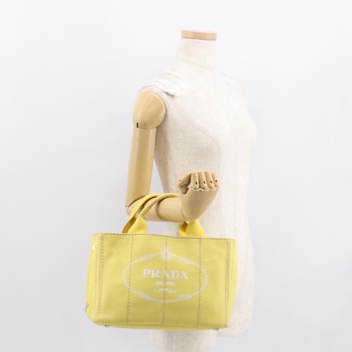 Prada Prada Canapa Convertible Tote Canvas Size ONE SIZE - 14 Thumbnail