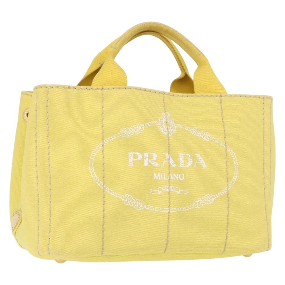 Prada Prada Canapa Convertible Tote Canvas Size ONE SIZE - 21 Thumbnail