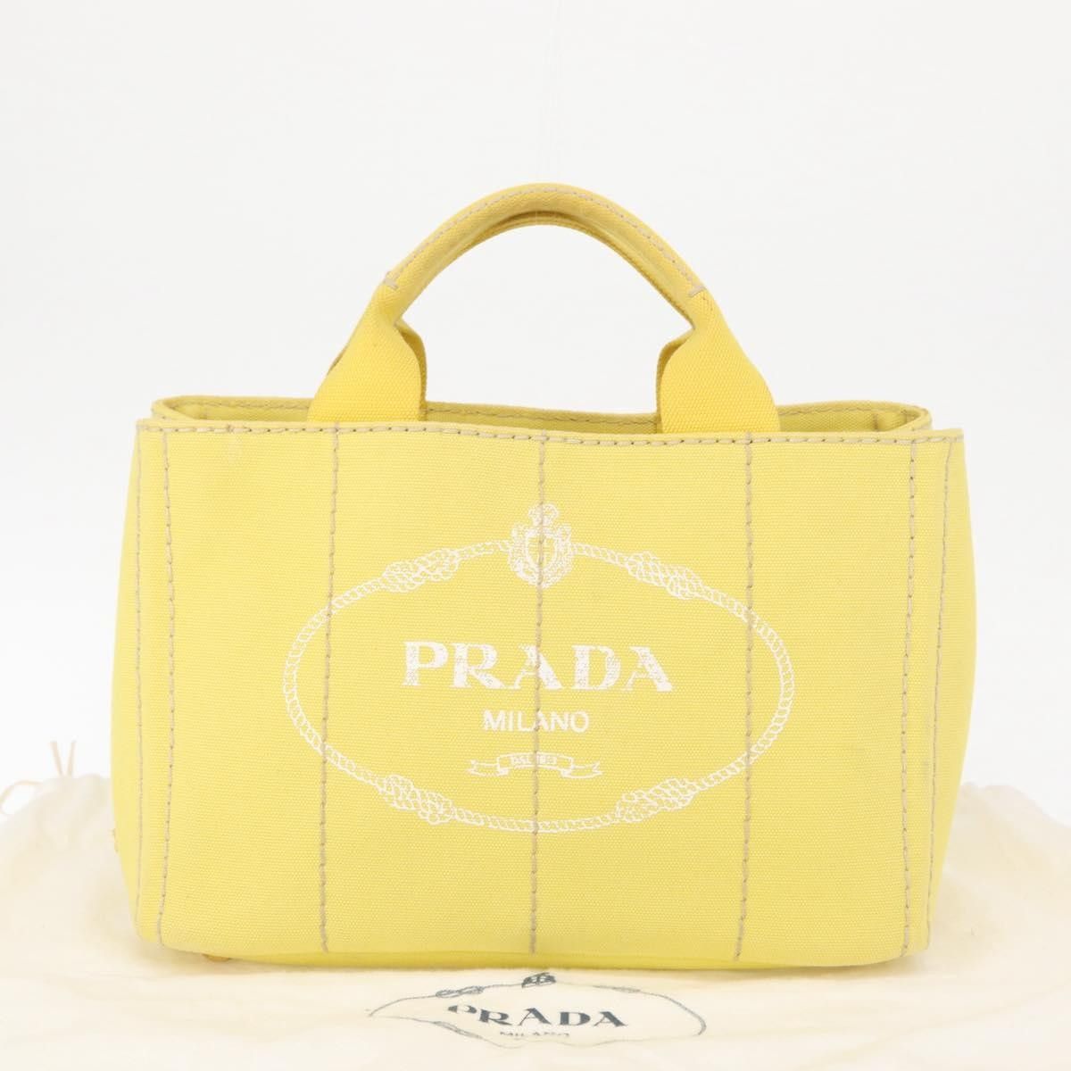 Prada Prada Canapa Convertible Tote Canvas Size ONE SIZE - 13 Thumbnail