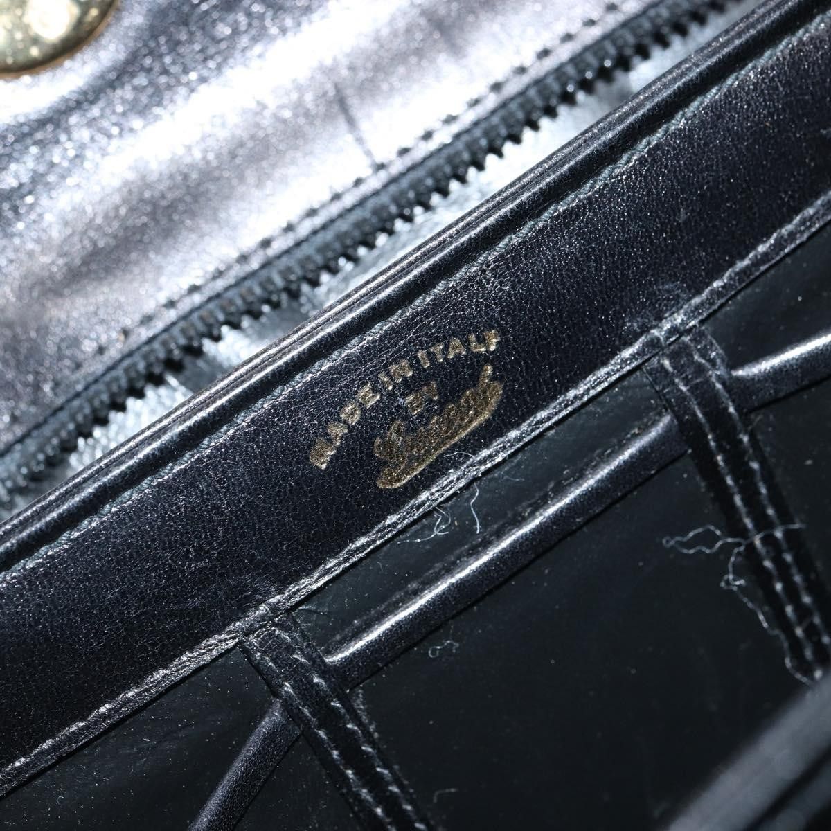Gucci Gucci Vintage Handbag Leather Size ONE SIZE - 6 Thumbnail
