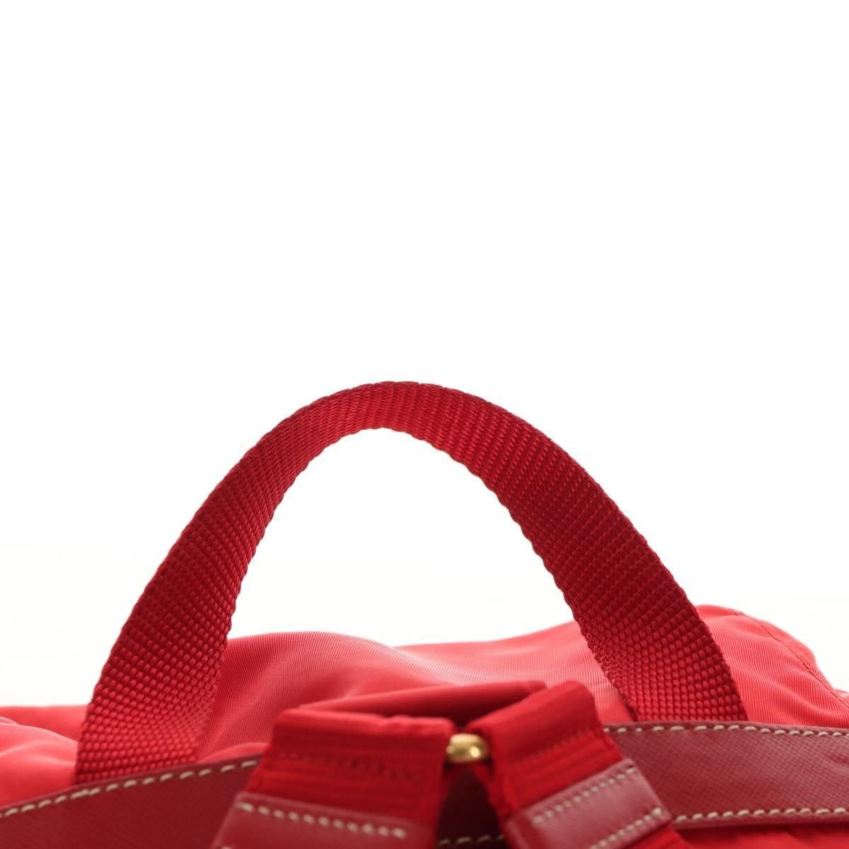 Prada Prada Vela Double Front Pocket Backpack Tessuto with Saffiano Leather Size ONE SIZE - 20 Thumbnail