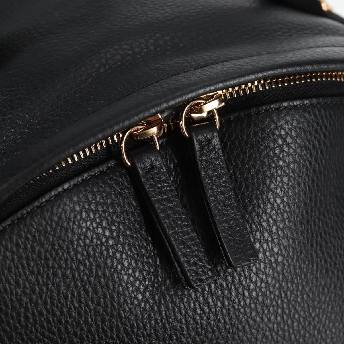 Versace Versace Medusa Zip Backpack Leather Size ONE SIZE - 12 Thumbnail