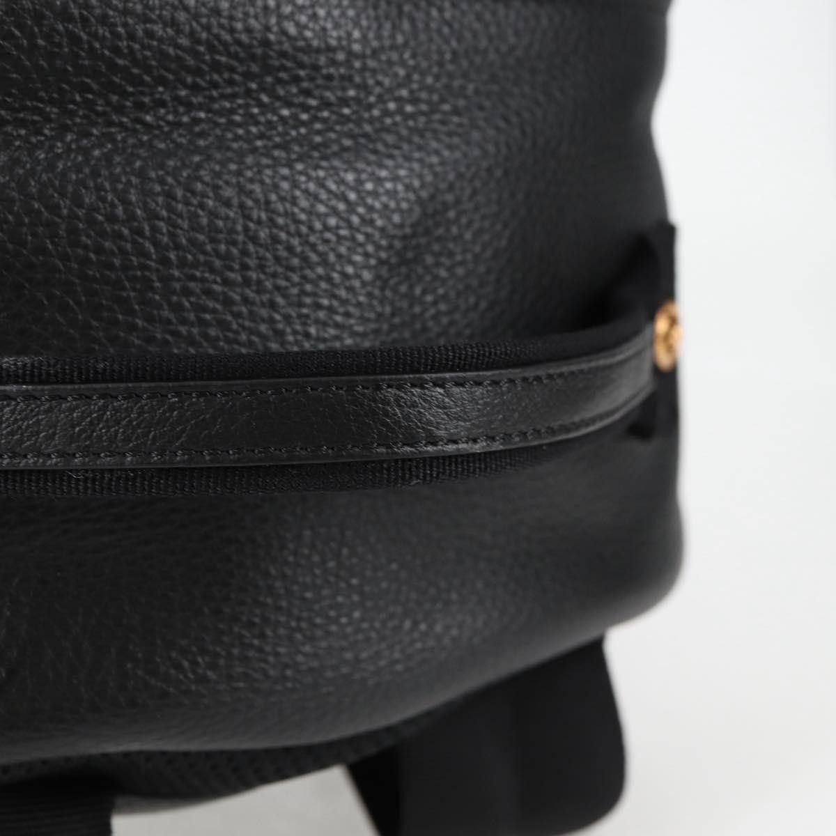 Versace Versace Medusa Zip Backpack Leather Size ONE SIZE - 16 Thumbnail