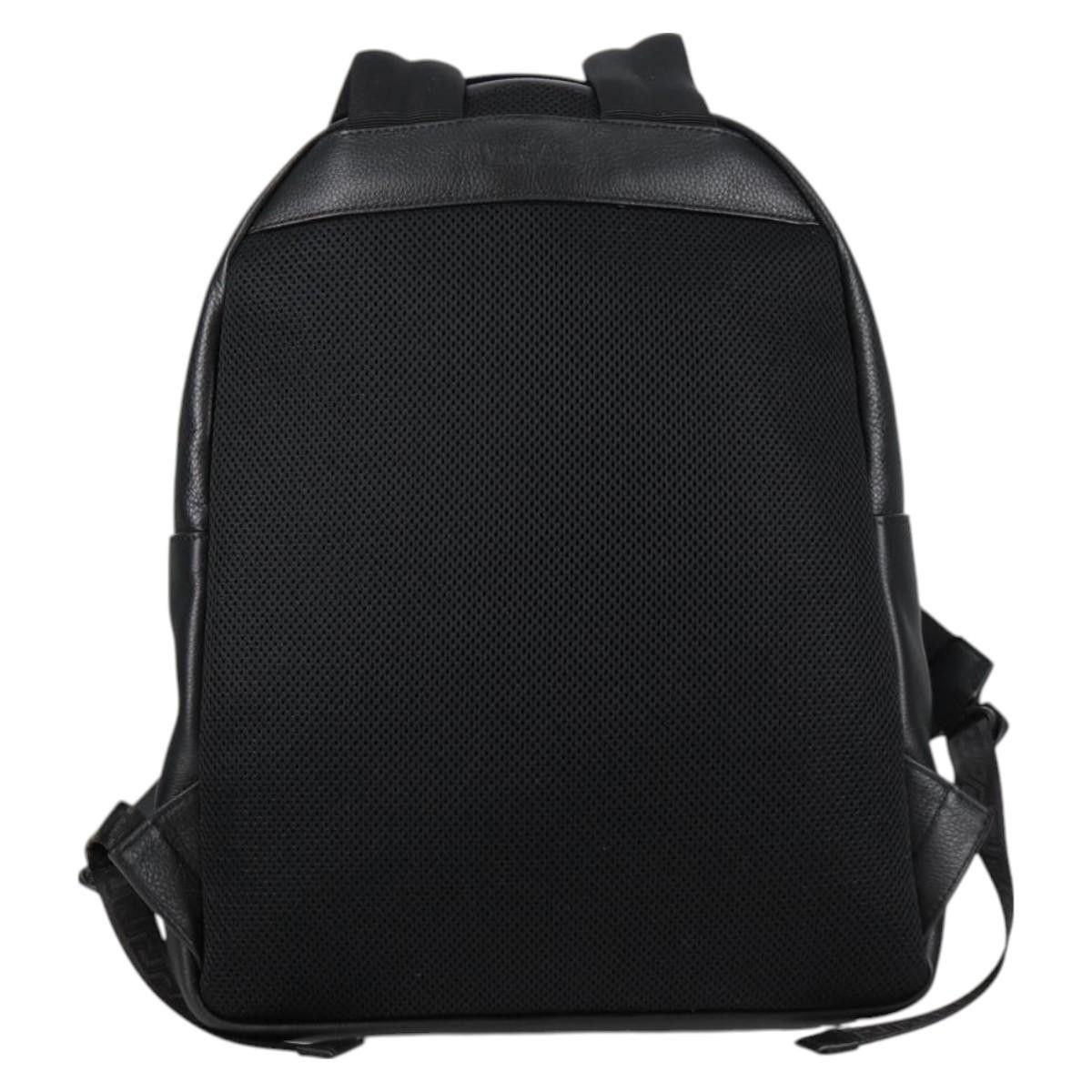 Versace Versace Medusa Zip Backpack Leather Size ONE SIZE - 2 Thumbnail