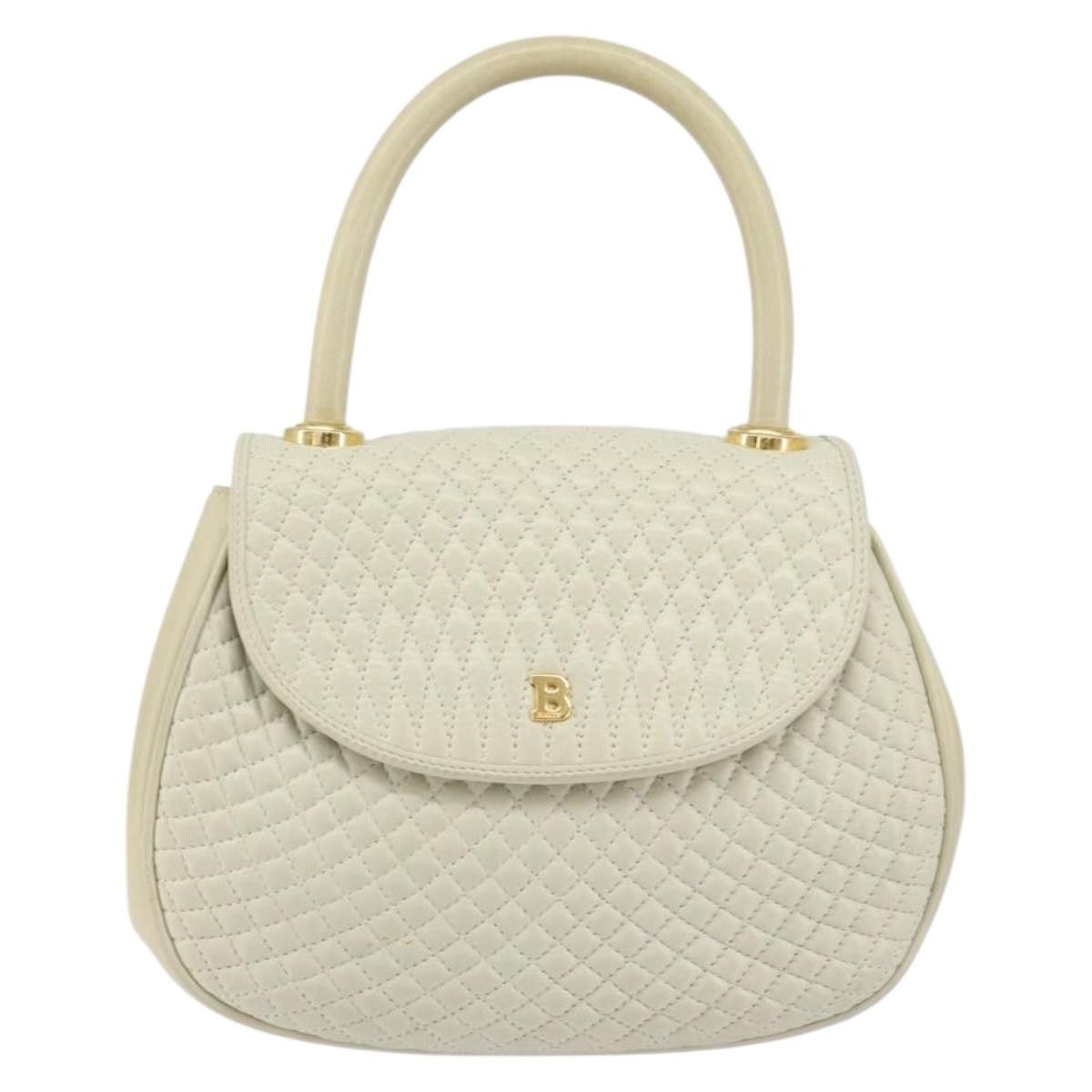 Bally Bally Vintage Handbag Quilted Leather Size ONE SIZE - 19 Thumbnail