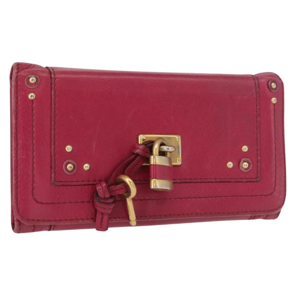 Chloe Chloe Paddington Wallet Leather Size ONE SIZE - 20 Thumbnail