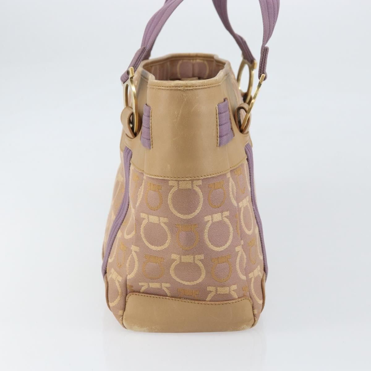 Salvatore Ferragamo Salvatore Ferragamo Gancini Tote Canvas Size ONE SIZE - 3 Thumbnail